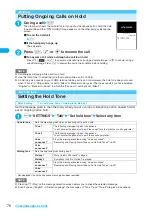 Preview for 78 page of Docomo FOMA N904I User Manual