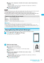 Preview for 85 page of Docomo FOMA N904I User Manual