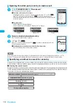 Preview for 114 page of Docomo FOMA N904I User Manual