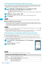 Preview for 126 page of Docomo FOMA N904I User Manual