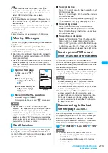 Preview for 217 page of Docomo FOMA N904I User Manual