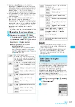 Preview for 251 page of Docomo FOMA N904I User Manual