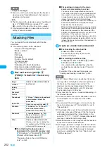 Preview for 254 page of Docomo FOMA N904I User Manual