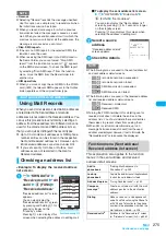 Preview for 277 page of Docomo FOMA N904I User Manual