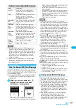 Preview for 289 page of Docomo FOMA N904I User Manual