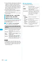 Preview for 306 page of Docomo FOMA N904I User Manual