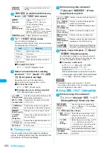 Preview for 322 page of Docomo FOMA N904I User Manual