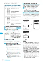 Preview for 324 page of Docomo FOMA N904I User Manual