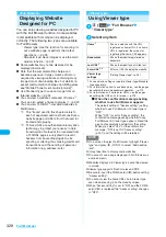 Preview for 330 page of Docomo FOMA N904I User Manual