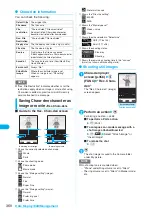 Preview for 362 page of Docomo FOMA N904I User Manual