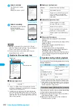 Preview for 364 page of Docomo FOMA N904I User Manual