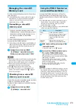 Preview for 375 page of Docomo FOMA N904I User Manual