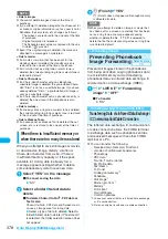 Preview for 380 page of Docomo FOMA N904I User Manual