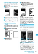 Preview for 419 page of Docomo FOMA N904I User Manual