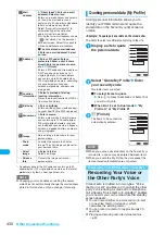 Preview for 432 page of Docomo FOMA N904I User Manual