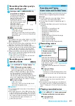 Preview for 433 page of Docomo FOMA N904I User Manual