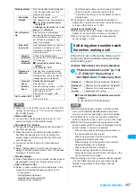 Preview for 469 page of Docomo FOMA N904I User Manual