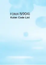 Preview for 611 page of Docomo FOMA N904I User Manual