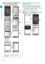 Предварительный просмотр 34 страницы Docomo foma N905i Manual