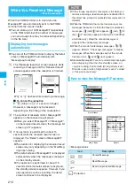 Предварительный просмотр 218 страницы Docomo foma N905i Manual