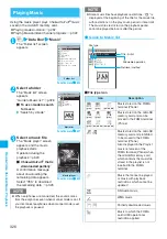 Предварительный просмотр 328 страницы Docomo foma N905i Manual