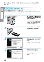 Предварительный просмотр 34 страницы Docomo FOMA P2403 Manual