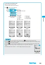 Предварительный просмотр 104 страницы Docomo Foma P700i Manual
