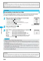 Предварительный просмотр 218 страницы Docomo FOMA P701iD Manual