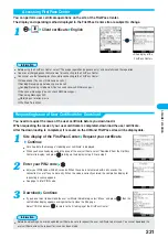 Предварительный просмотр 233 страницы Docomo FOMA P701iD Manual