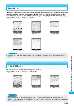 Предварительный просмотр 533 страницы Docomo FOMA P701iD Manual