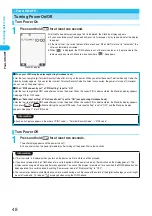 Preview for 50 page of Docomo FOMA P702iD Manual