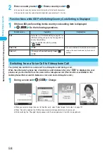 Preview for 60 page of Docomo FOMA P702iD Manual