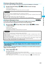 Preview for 85 page of Docomo FOMA P702iD Manual