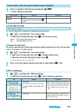 Preview for 185 page of Docomo FOMA P702iD Manual