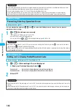 Preview for 188 page of Docomo FOMA P702iD Manual