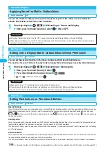 Preview for 190 page of Docomo FOMA P702iD Manual