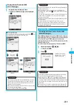 Preview for 293 page of Docomo FOMA P702iD Manual