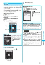 Preview for 363 page of Docomo FOMA P702iD Manual