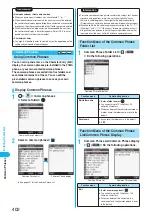 Preview for 404 page of Docomo FOMA P702iD Manual