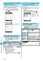 Preview for 406 page of Docomo FOMA P702iD Manual