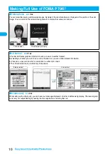 Preview for 12 page of Docomo FOMA P704i Manual