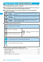 Preview for 14 page of Docomo FOMA P704i Manual