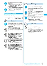 Preview for 17 page of Docomo FOMA P704i Manual