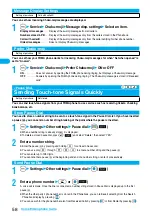 Preview for 60 page of Docomo FOMA P704i Manual