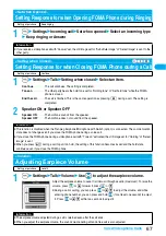 Preview for 69 page of Docomo FOMA P704i Manual