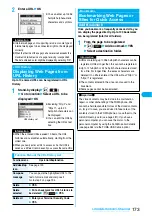 Preview for 175 page of Docomo FOMA P704i Manual