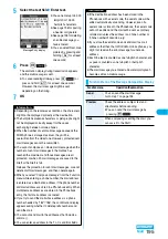 Preview for 197 page of Docomo FOMA P704i Manual