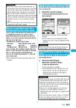 Preview for 211 page of Docomo FOMA P704i Manual