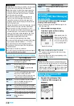 Preview for 234 page of Docomo FOMA P704i Manual