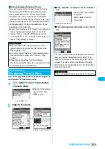 Preview for 257 page of Docomo FOMA P704i Manual